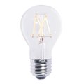 Bulbrite 40W Equivalent Warm White Light A19 Dimmable LED Filament Light Bulb, 2PK 860997